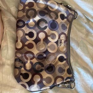 Small coach bag.